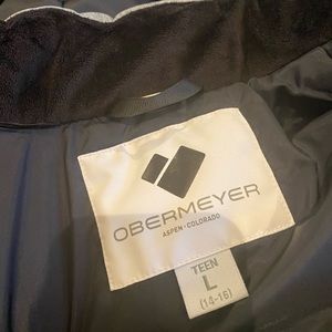 Girls Obermeyer Ski jacket size L